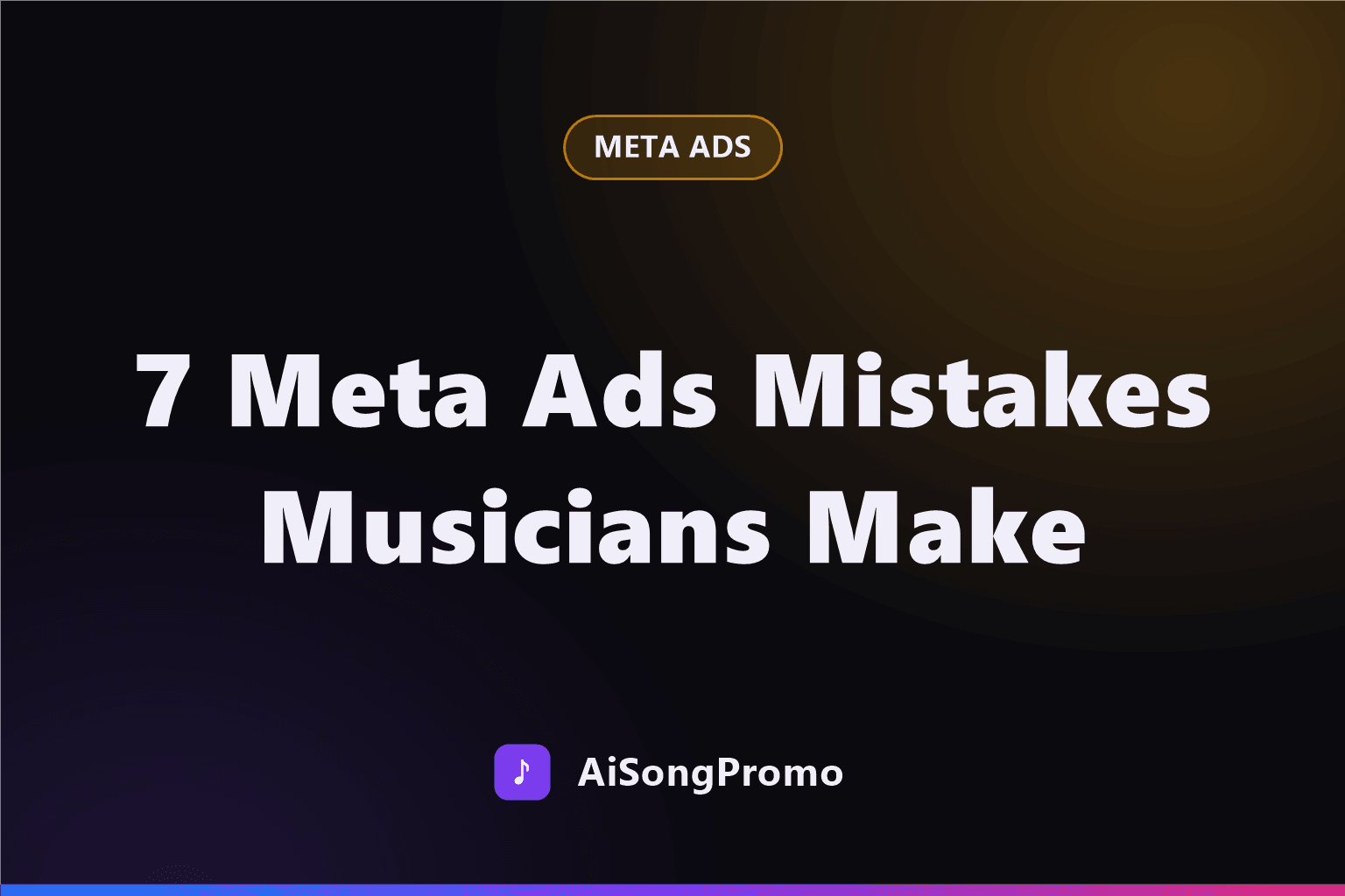 7 Meta Ads Mistakes Musicians Make When Promoting a Song